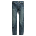 SUGAR CANE jean droit en coton homme bleu