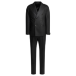 TAGLIATORE costume en laine homme noir