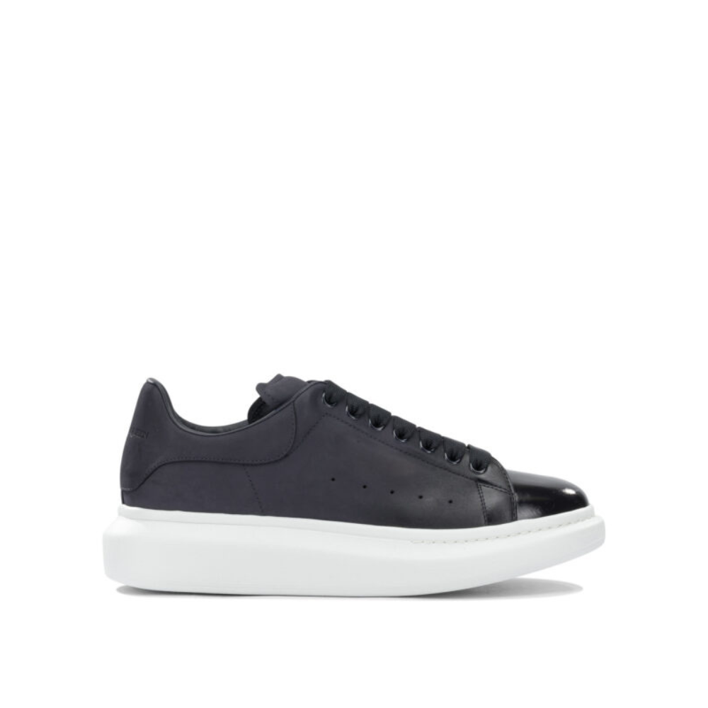 Sans titre (1000 x 1000 px) - 2026-07-16T204356.747 ALEXANDER MCQUEEN baskets en cuir homme noires – Image 1