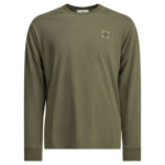 STONE ISLAND t-shirt en coton homme vert