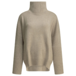 LISA YANG pull en cachemire femme beige