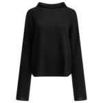LISA YANG pull en cachemire femme noir