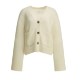 LISA YANG cardigan en cachemire femme blanc