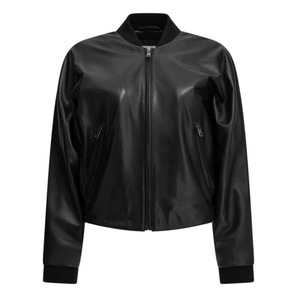 Sans titre (1000 x 1000 px) - 2026-07-22T204220.456 SEMPER blouson en cuir femme noir – Image 1