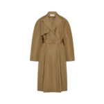 THE ROW trench-coat en soie femme beige