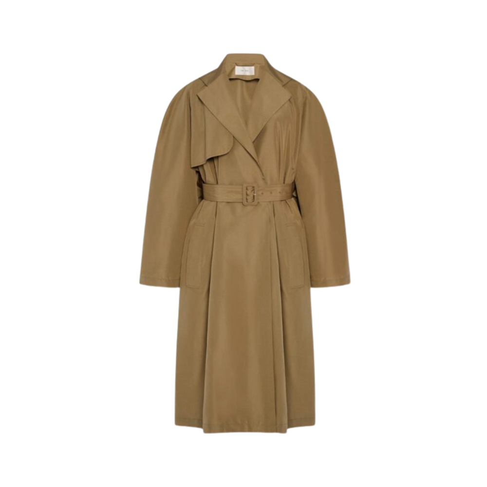 Sans titre (1000 x 1000 px) - 2026-07-22T212357.775 THE ROW trench-coat en soie femme beige – Image 1