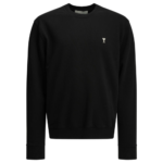 AMI PARIS sweat-shirt en coton homme noir