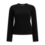 MAX MARA t-shirt en laine femme noir