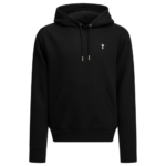 AMI PARIS sweat-shirt à capuche homme noir