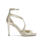 JIMMY CHOO sandales en cuir femme or