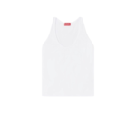 DIESEL débardeur en coton femme blanc