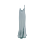 RETROFETE robe longue femme bleu