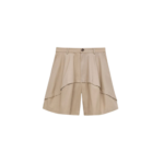 LOEWE short en coton femme beige