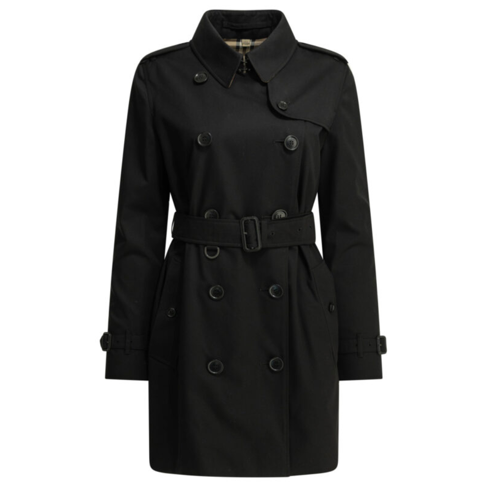 Sans titre (1000 x 1000 px) (72) BURBERRY trench-coat en coton femme noir – Image 1