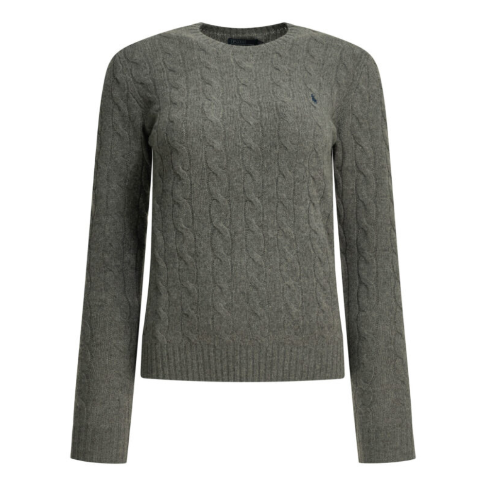 Sans titre (1000 x 1000 px) (72) POLO RALPH LAUREN pull en laine et cachemire femme gris – Image 1