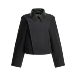 GIVENCHY veste en coton et laine femme bleue