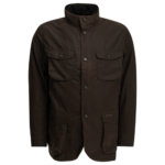 BARBOUR veste cirée homme marron