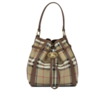 BURBERRY sac bandoulière en coton femme beige
