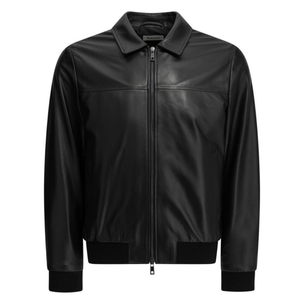 Sans titre (1000 x 1000 px) (78) ALTUM veste en cuir homme noire – Image 1