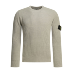 STONE ISLAND pull homme gris