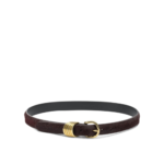 ANDERSON'S ceinture en cuir femme bordeaux