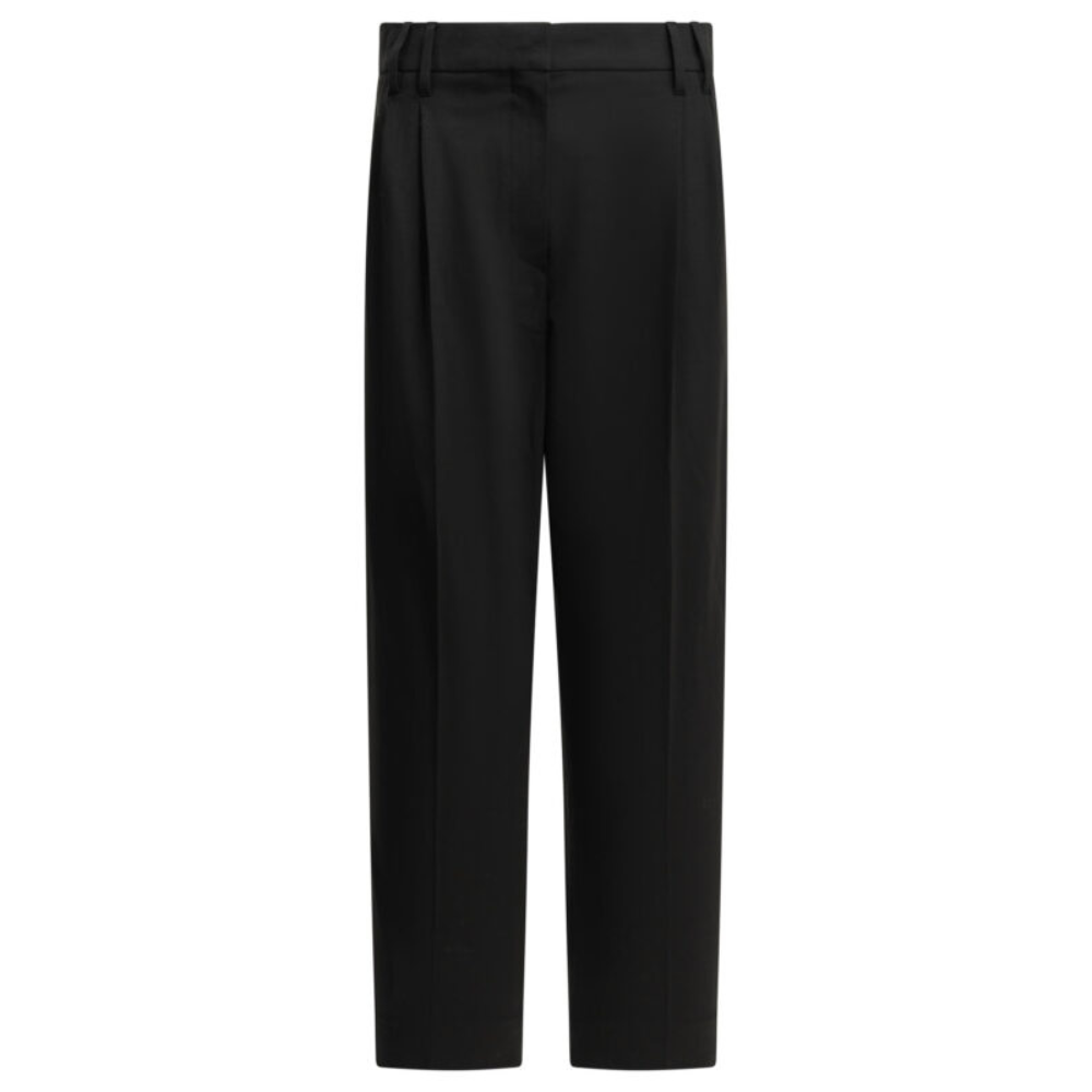 Sans titre (1000 x 1000 px) (80) BRUNELLO CUCINELLI pantalon en laine femme noir – Image 1
