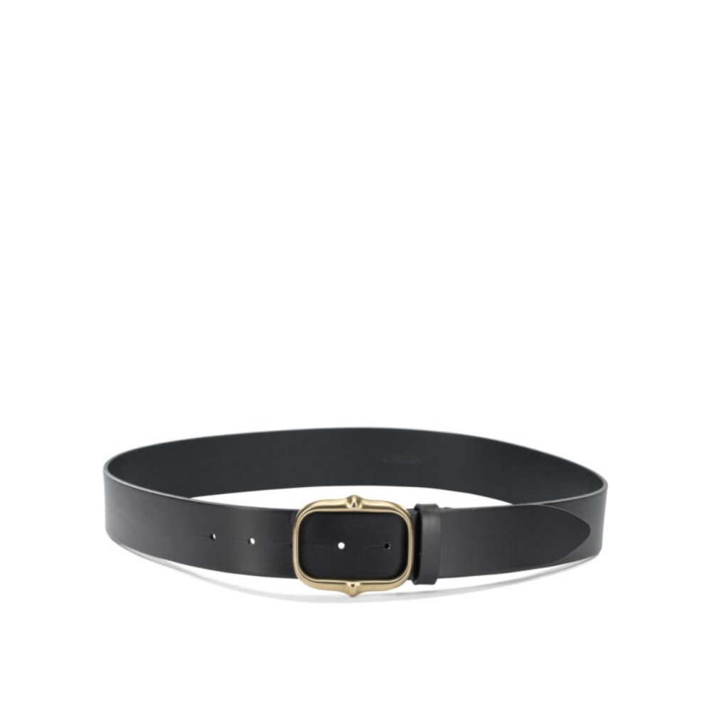 Sans titre (1000 x 1000 px) (80) ISABEL MARANT ceinture en cuir femme noir – Image 1
