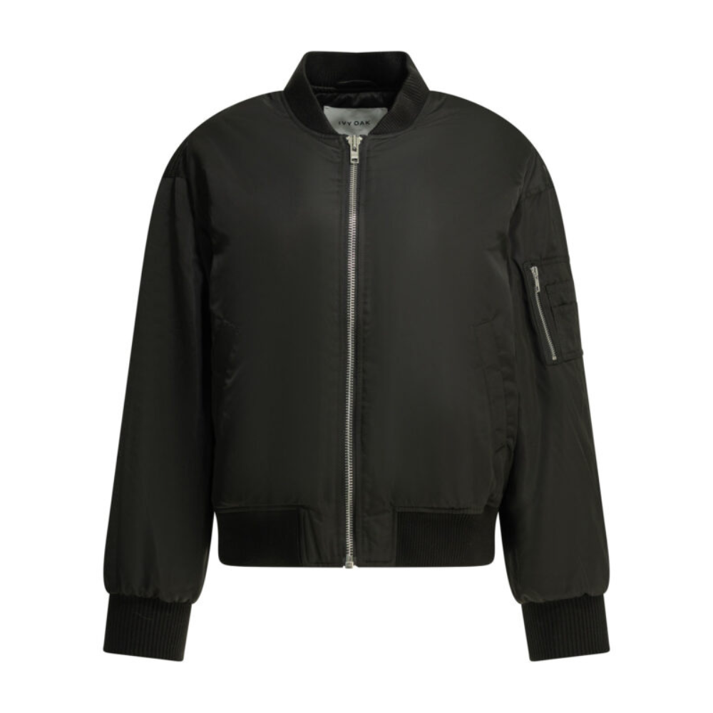 Sans titre (1000 x 1000 px) (80) IVY OAK veste en polyester femme noire – Image 1