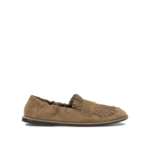 POMME D'OR mocassins en cuir femme marron