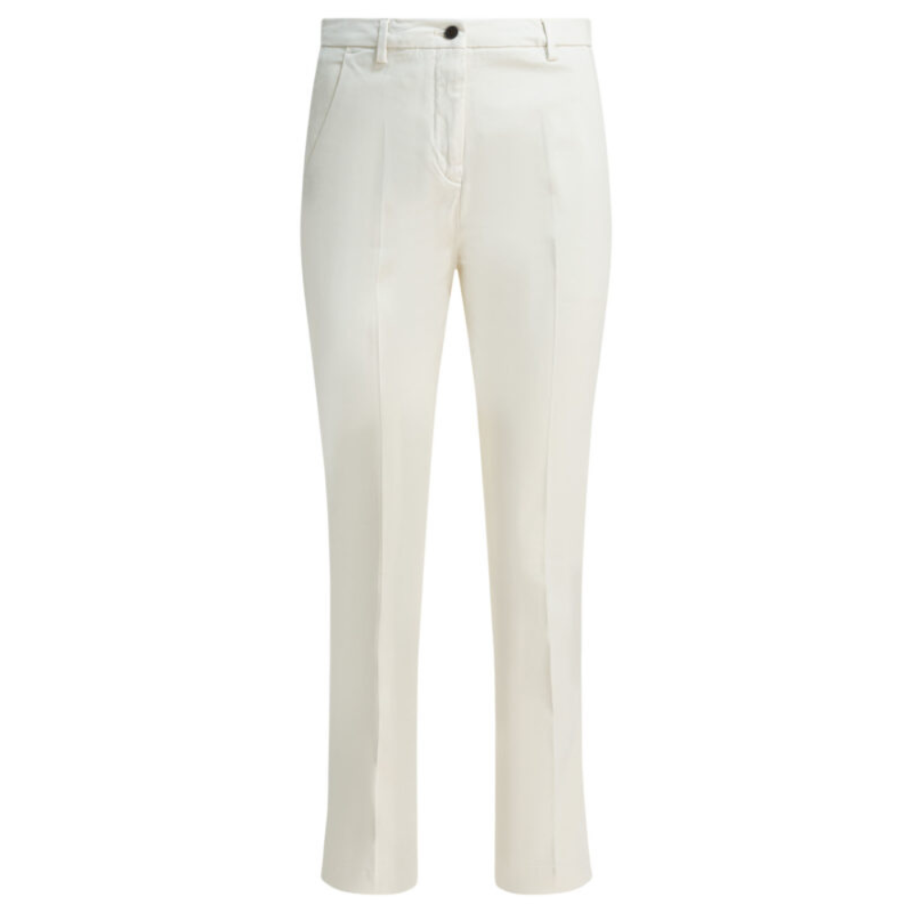 Sans titre (1000 x 1000 px) (82) BRIGLIA 1949 pantalon en coton femme beige – Image 1