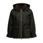 BARBOUR veste légère femme verte