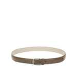 TOTEME ceinture en cuir femme marron