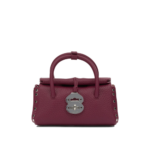 ZANELLATO sac à main en cuir femme fuchsia