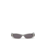 BALENCIAGA lunettes de soleil en acétate femme grises