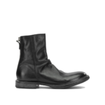 MOMA bottines en cuir homme noires