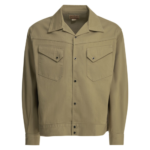 SUGAR CANE surchemise en satin homme beige