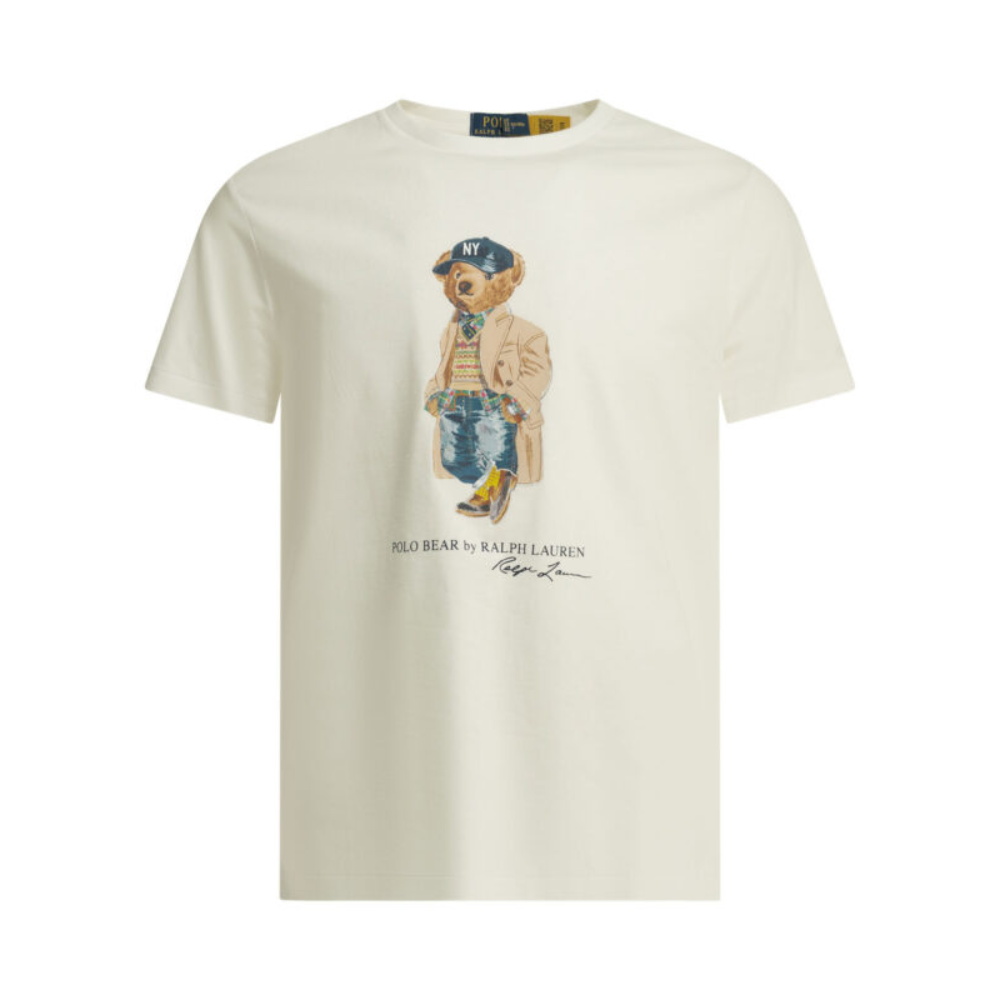 Sans titre (1000 x 1000 px) (84) POLO RALPH LAUREN t-shirt homme blanc – Image 1