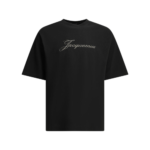 JACQUEMUS t-shirt en coton homme noir