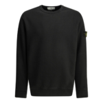 STONE ISLAND sweat-shirt en coton homme noir