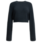 KHAITE pull en laine et cachemire femme bleu