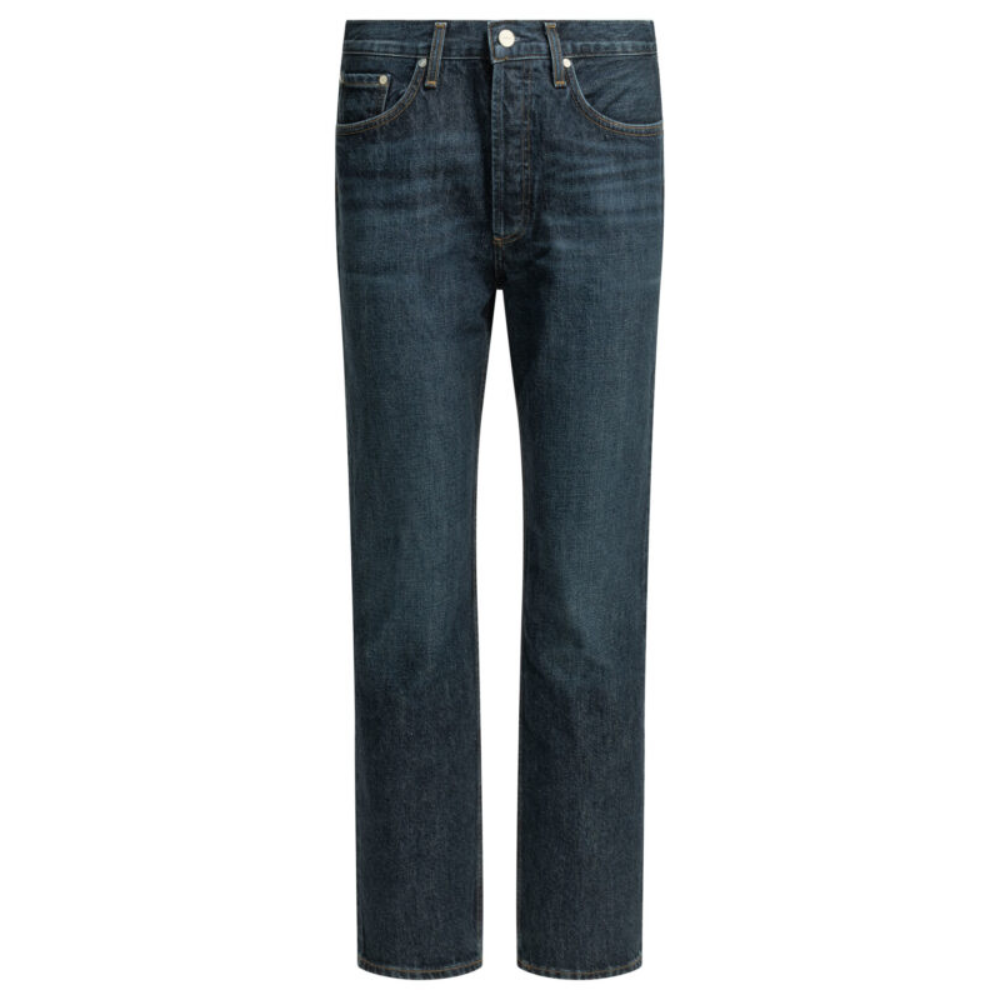 Sans titre (1000 x 1000 px) (86) AGOLDE jean droit en coton femme bleu – Image 1