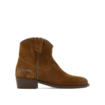 VIA ROMA 15 bottes en cuir femme marron