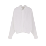 ALYSI chemise en coton femme blanc