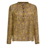 MARANT ÉTOILE blouse en coton femme beige