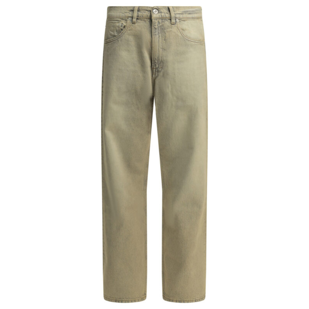 Sans titre (1000 x 1000 px) (87) OUR LEGACY jean droit en coton homme beige – Image 1