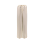 ROHÉ jogging en soie femme beige