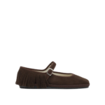 TOUJOURS ballerines en suède femme marron