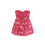 RETROFETE robe en dentelle femme rose