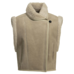 ISABEL MARANT veste en cuir femme beige