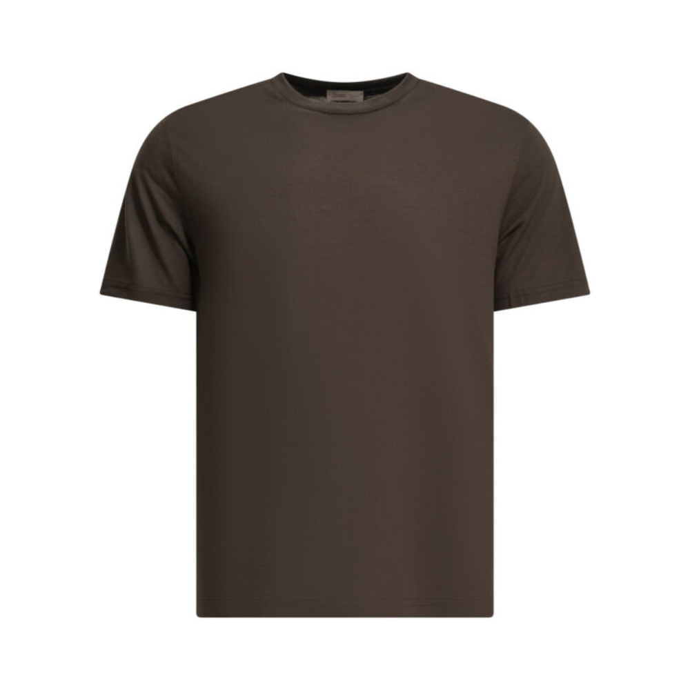 Sans titre (1000 x 1000 px) (89) HERNO t-shirt en laine homme marron – Image 1